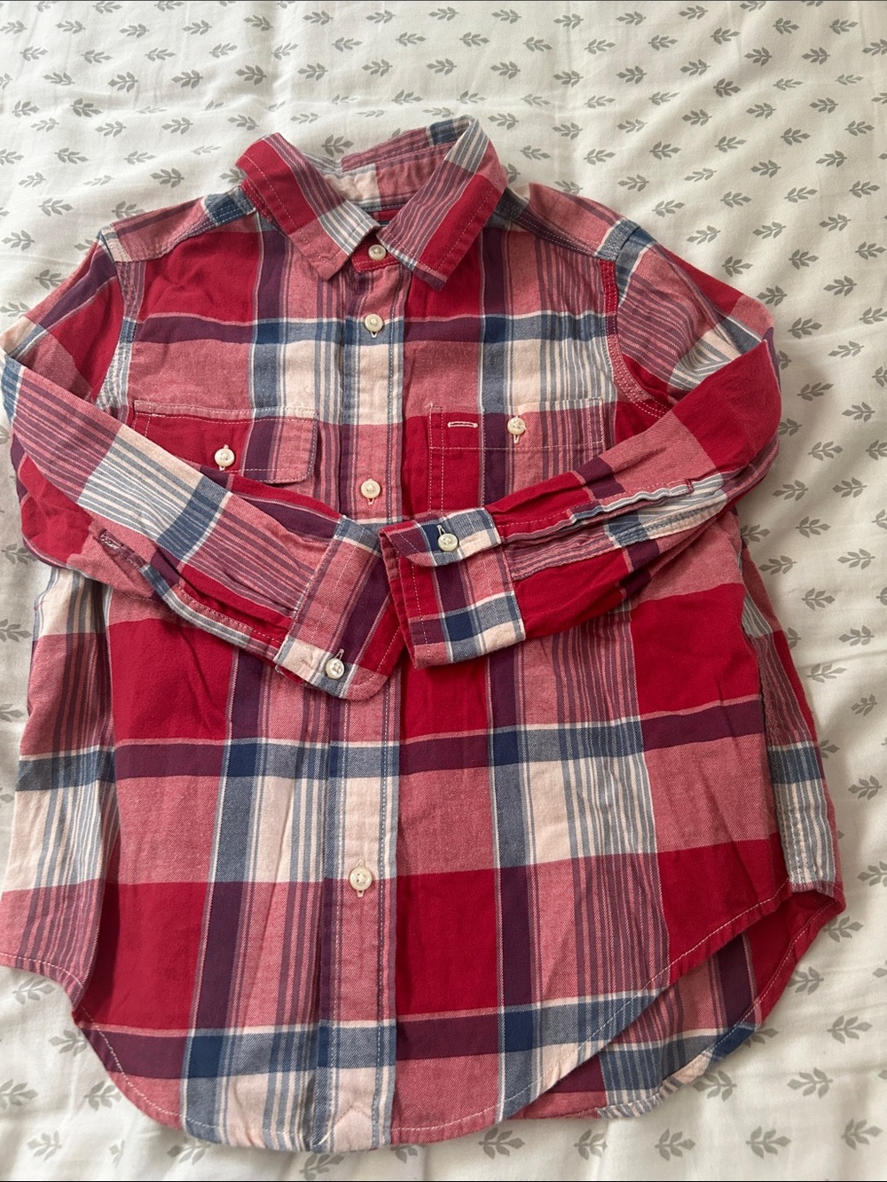 Polo by Ralph Lauren Red Plaid Button-Down Shirt